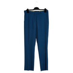 Etro Pantalon italien FR38 Dark Blue Pants US28