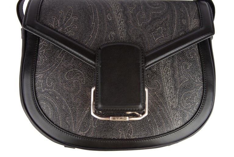 Shoulder bags Etro - Leather detail Paisley shoulder bag - 24788010600