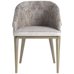 Chaise Picabia du 21ème siècle en tissu et bois par Etro Home Interiors