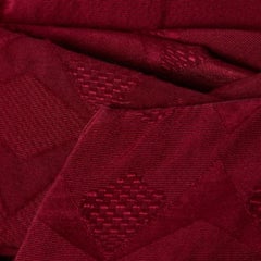 Etro Pink Burgundy Patterned Silk & Wool Blend Mini Dress S