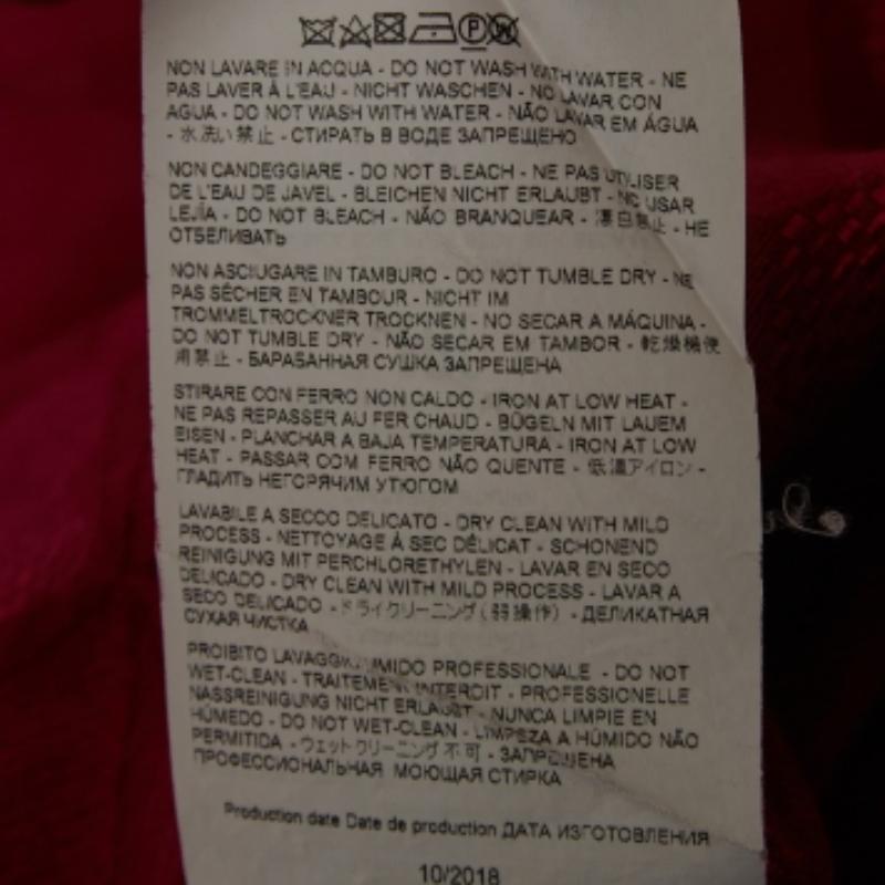 Etro - Mini robe en soie et laine mélangées à motifs rose et bourgogne S en vente 1