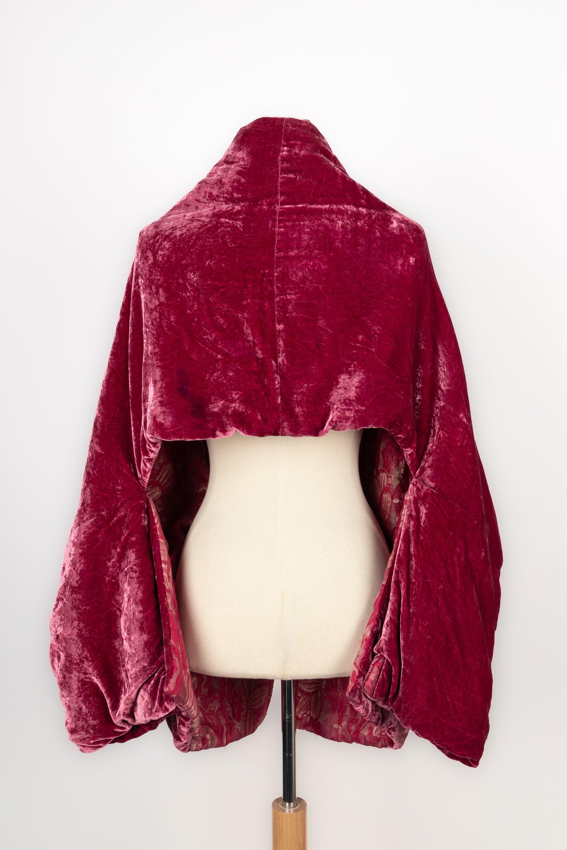 Women's Etro Pink Velvet Jacket For Sale