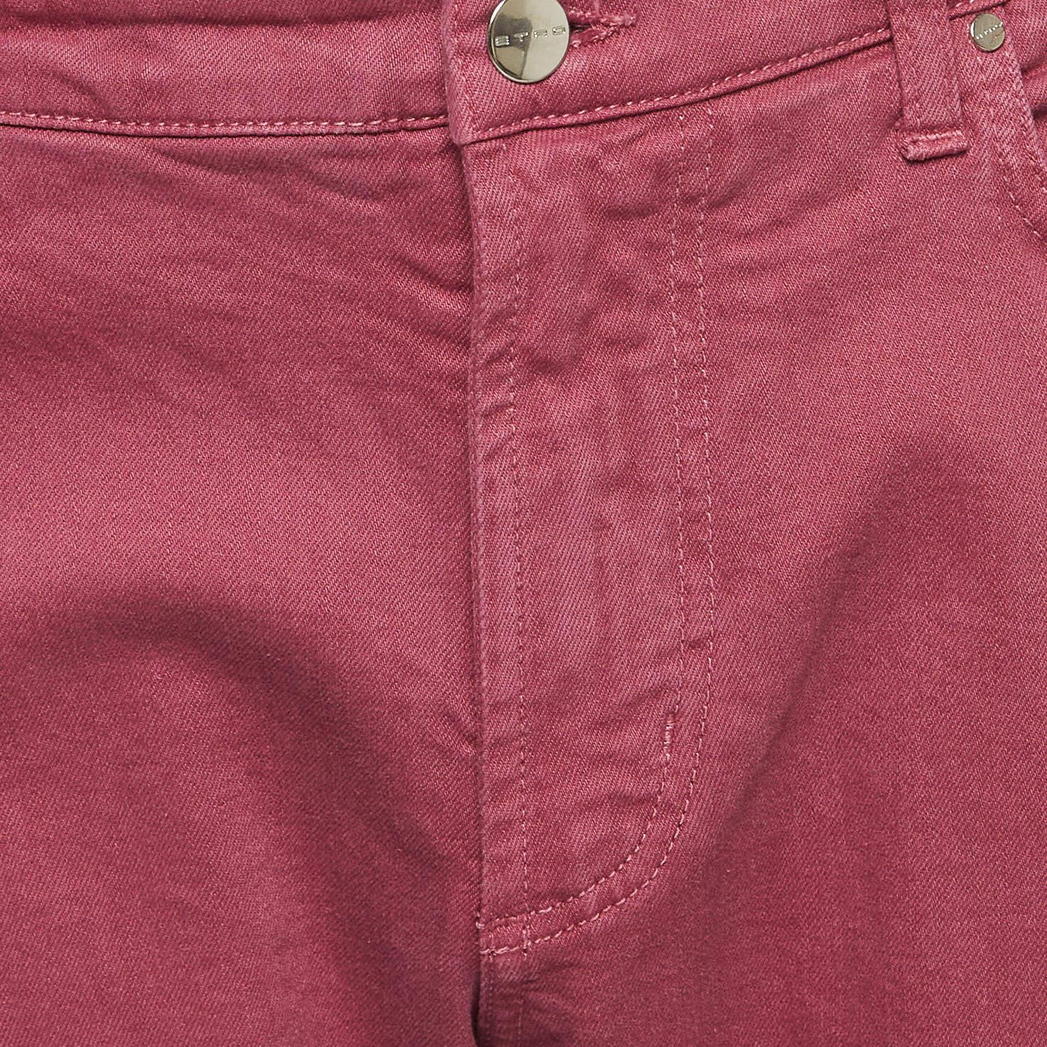 Marron Etro Détail Badge Detail Jeans XXL taille 38
