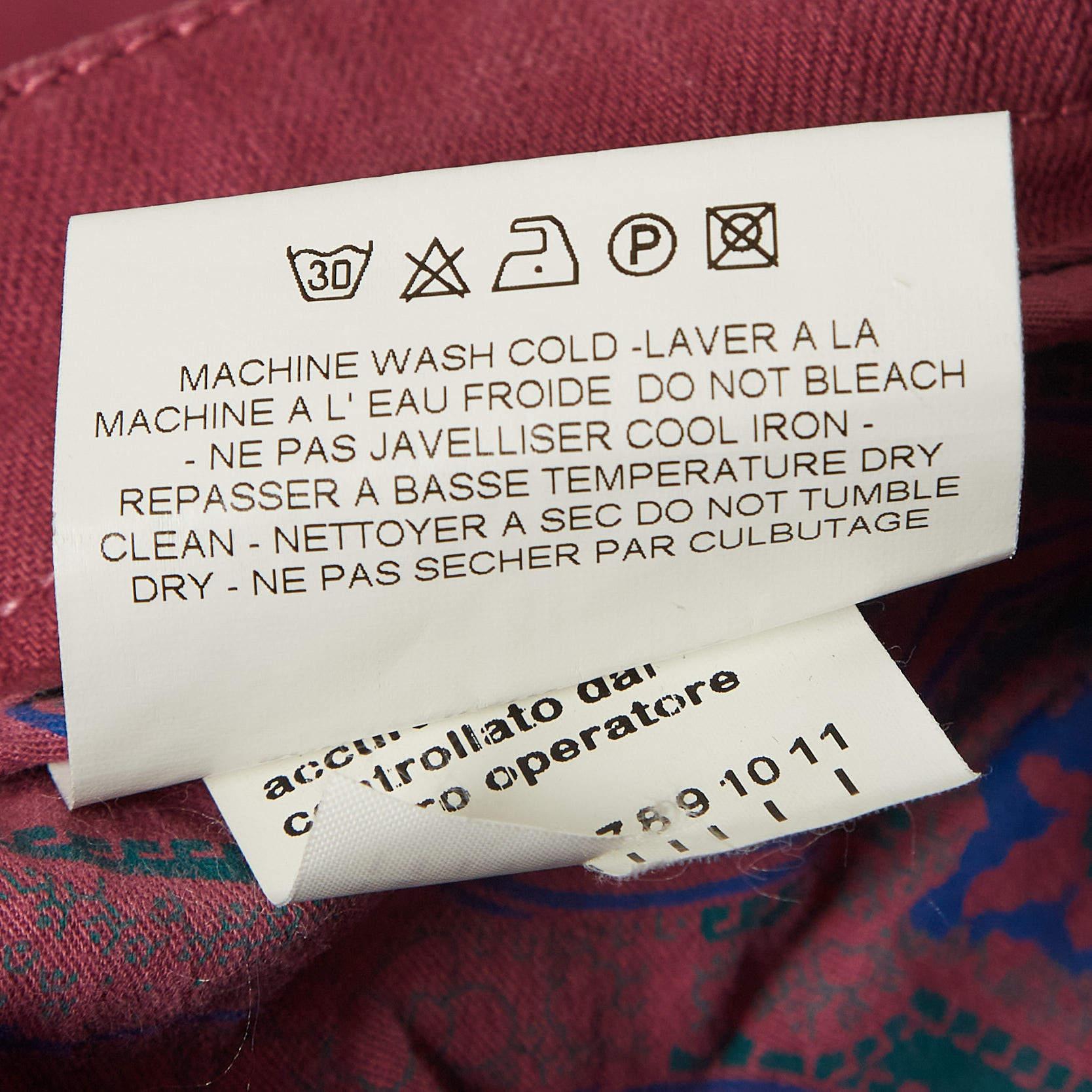 Etro Détail Badge Detail Jeans XXL taille 38