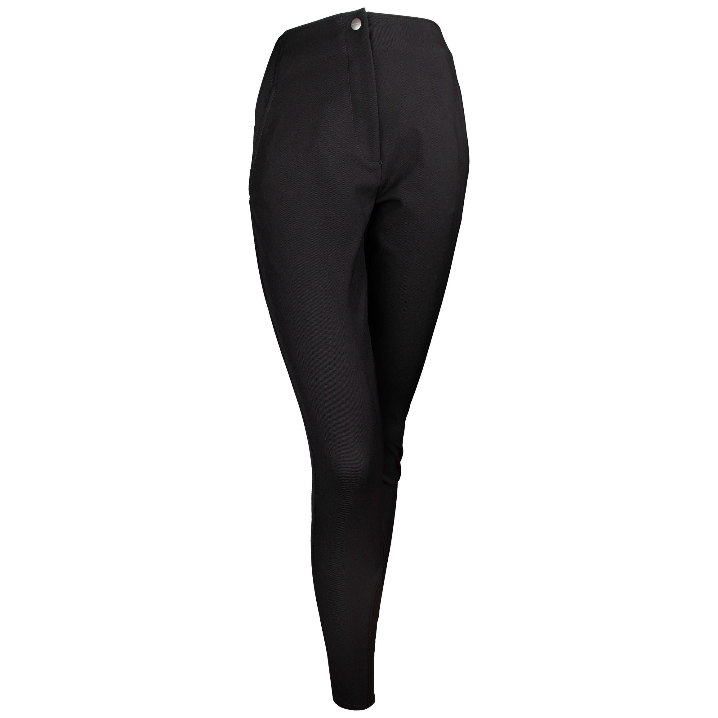 Etro Runway Black Fitted Trousers With 