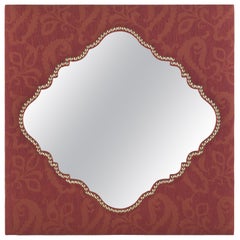 Espejo Shanti Siglo XXI en Tela Paisley Roja by Etro Home Interiors