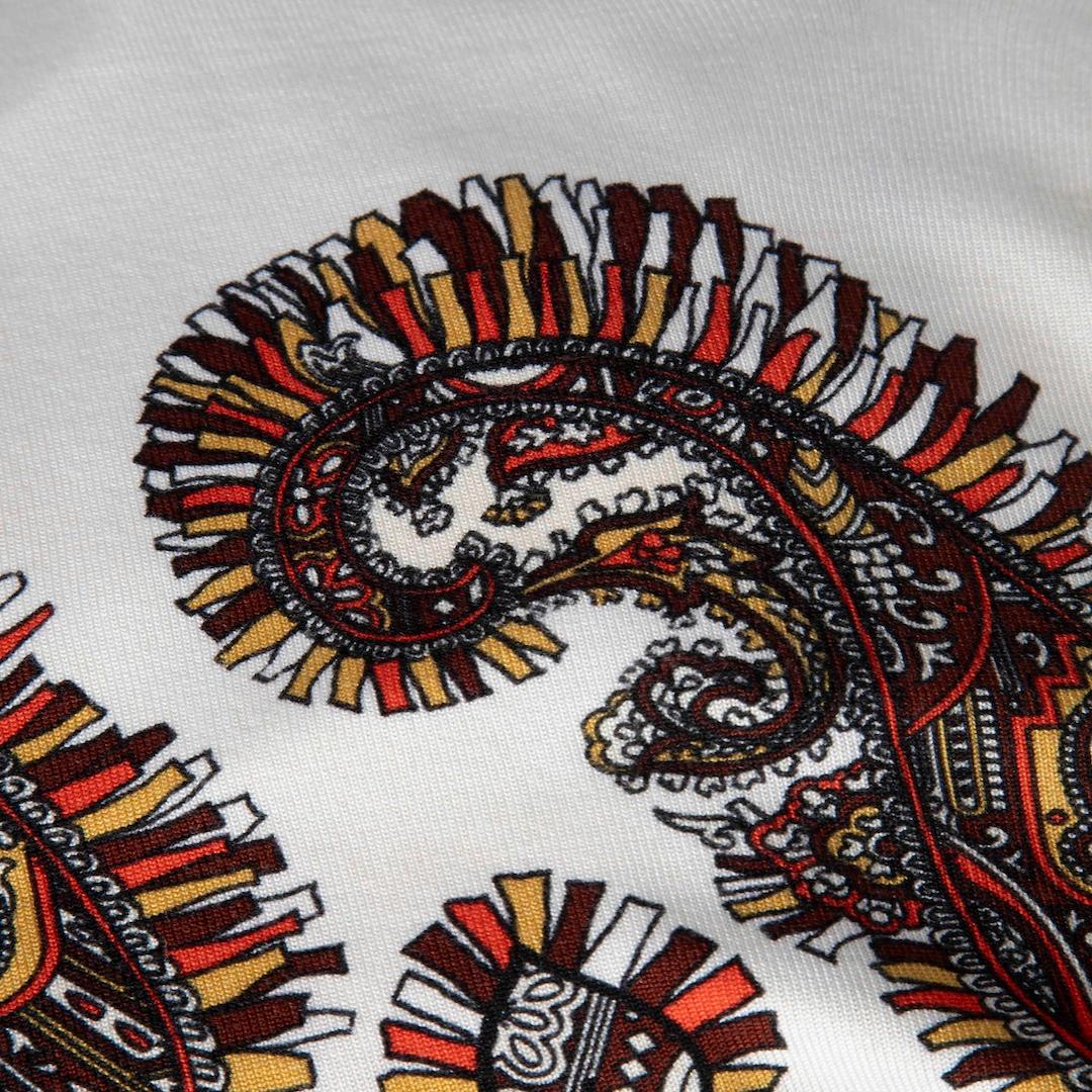 Brown Etro Silk Abstract Patterned Long Sleeve Jumper Size L For Sale