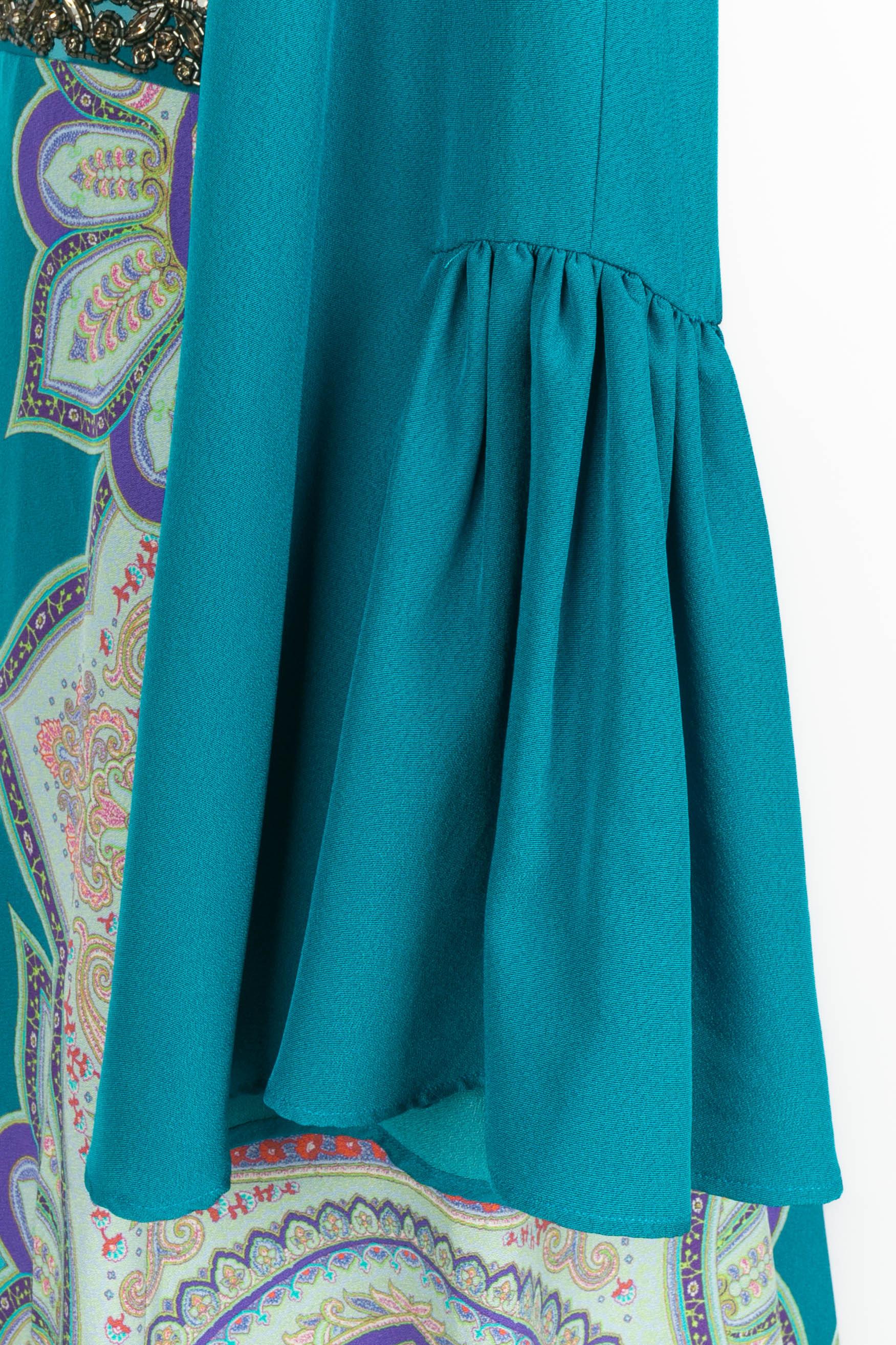 Abito in seta di Etro in vendita 5