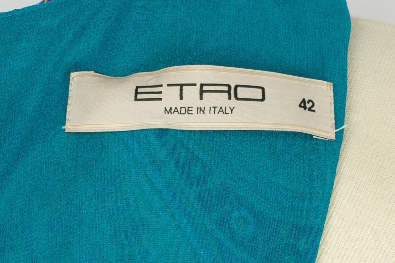 Abito in seta di Etro in vendita 6
