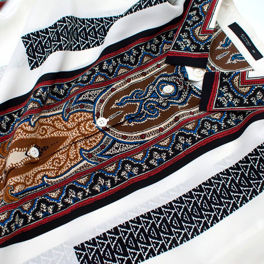 Etro Patterned Silk Shirt main image 0