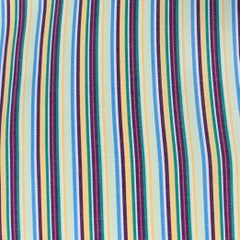 Etro taglia XL Camicia a maniche lunghe in cotone a righe multicolore