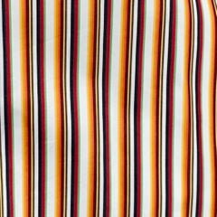 Etro taglia XXL - Camicia a maniche lunghe a righe multicolore arancione