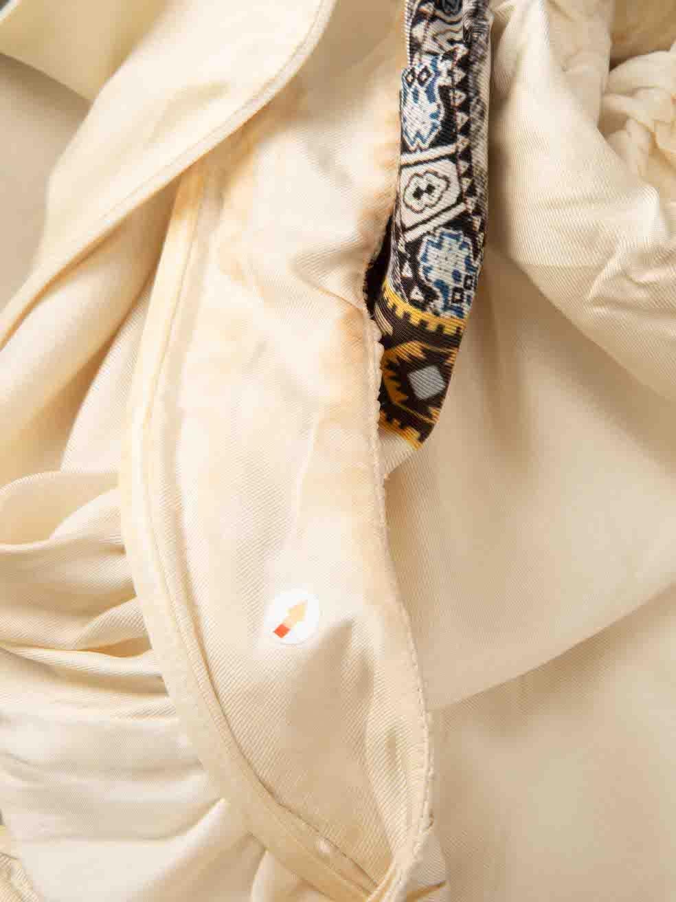 Etro Zweifarbiges Minikleid mit Muster, Muster Größe L Damen im Angebot