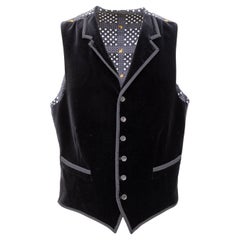 Etro Velvet Vest - '10s