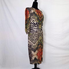 Disfraz de Etro con estampado animal multicolor