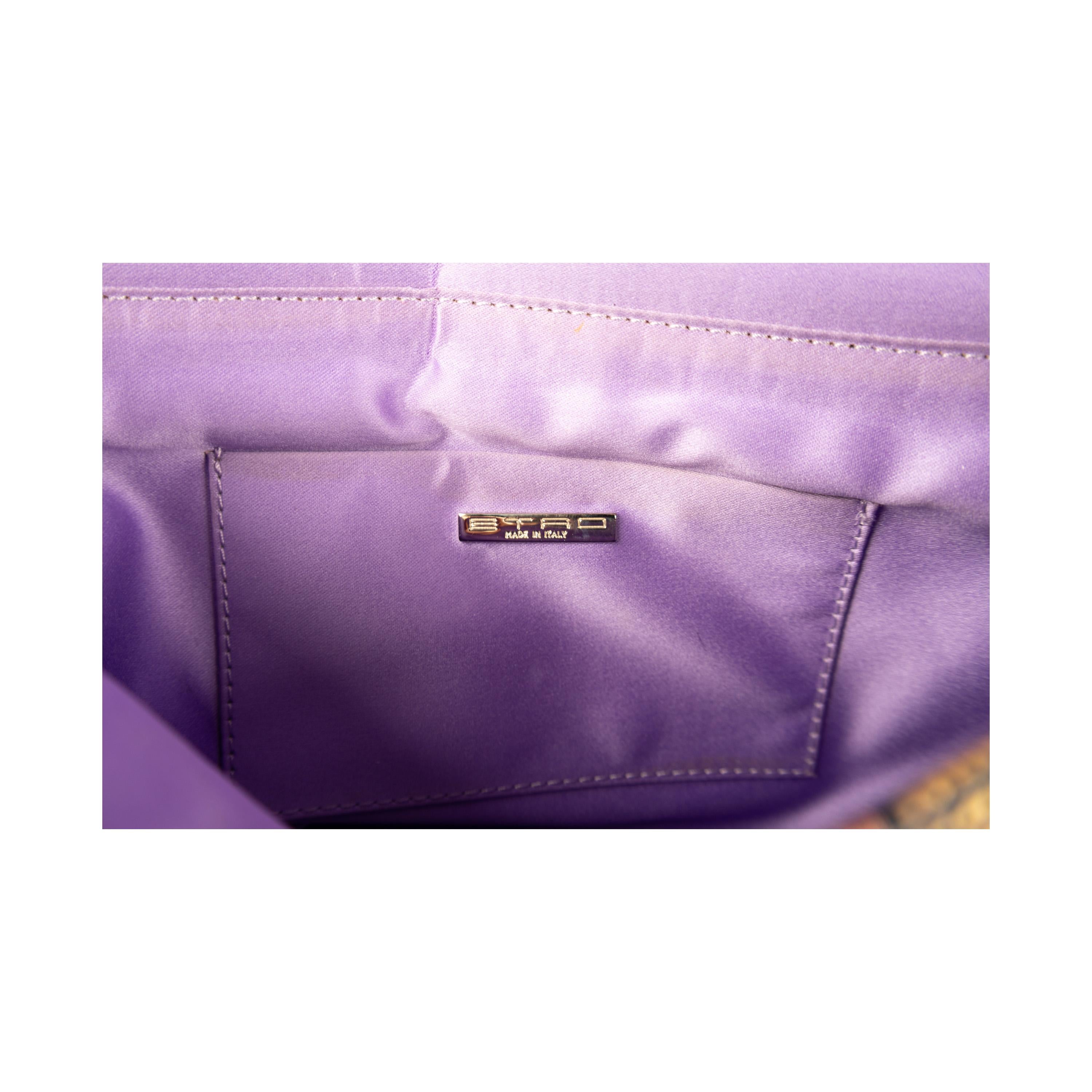 Sac à main brodé vintage Etro - années 00 Pour femmes en vente