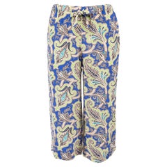 Etro Women's Patterned Cropped Pants
