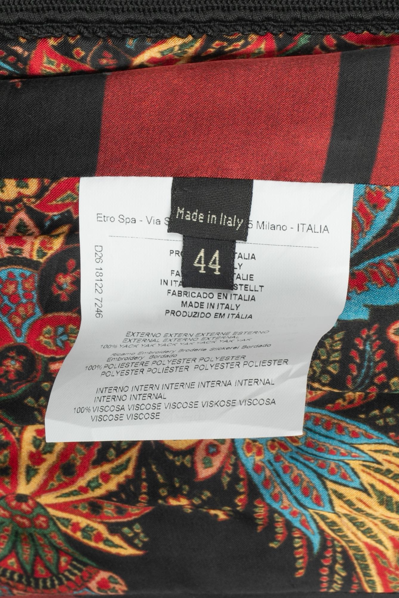 Abrigo de lana Etro en venta 7