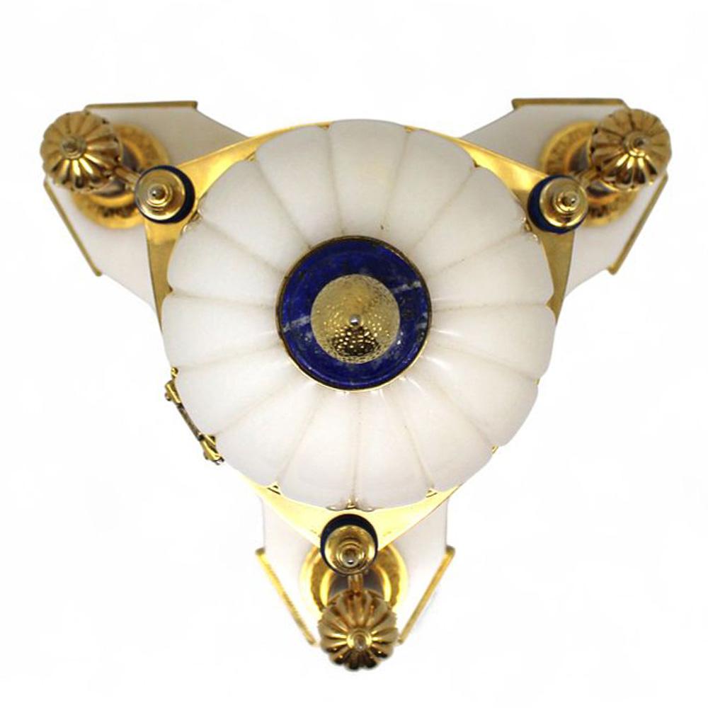 Scatola Etrog in marmo e argento dorato di Yaakov Davidoff, Gerusalemme, XX secolo in vendita 2