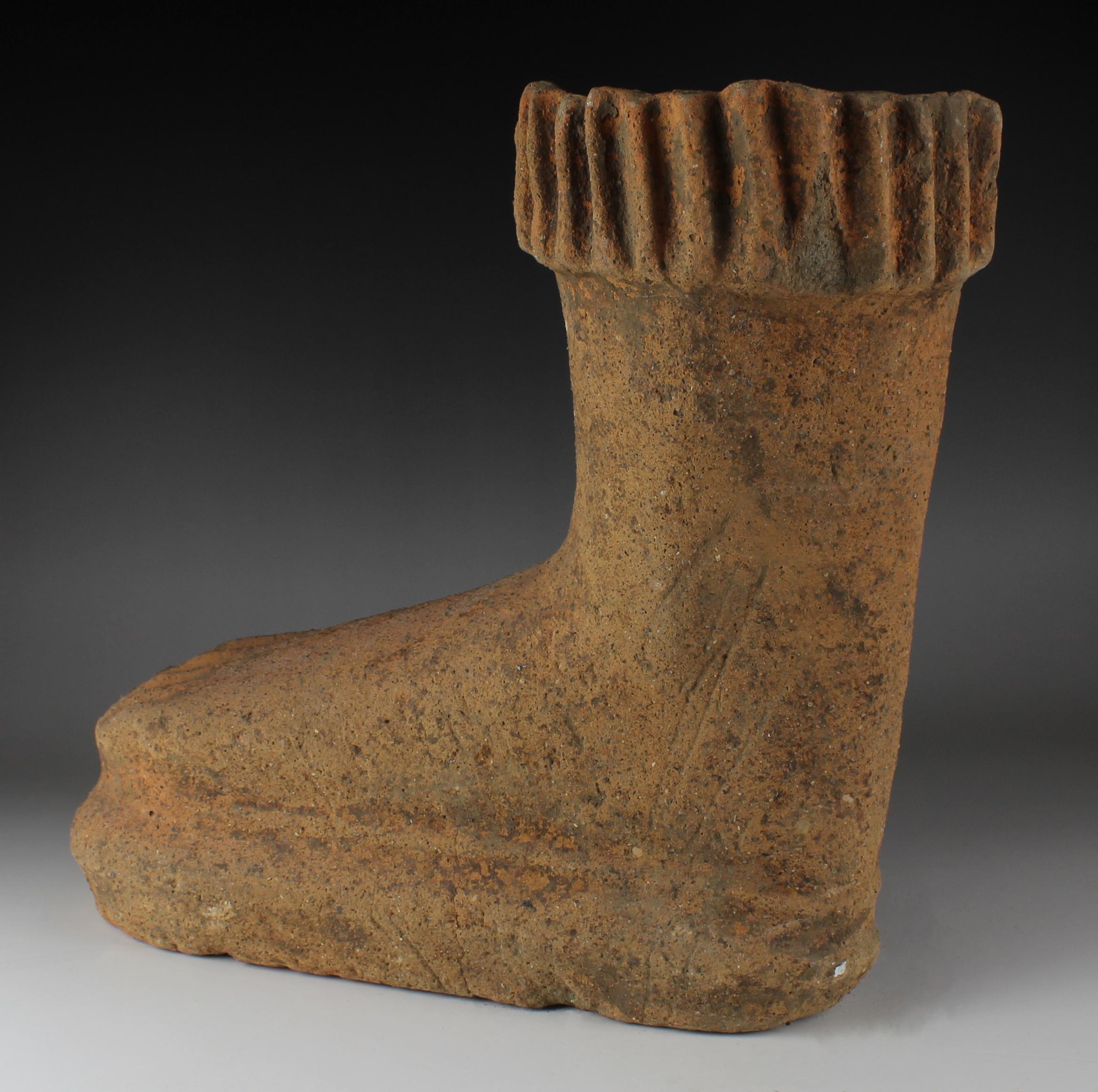 Italian Etruscan anatomical votive model of a foot