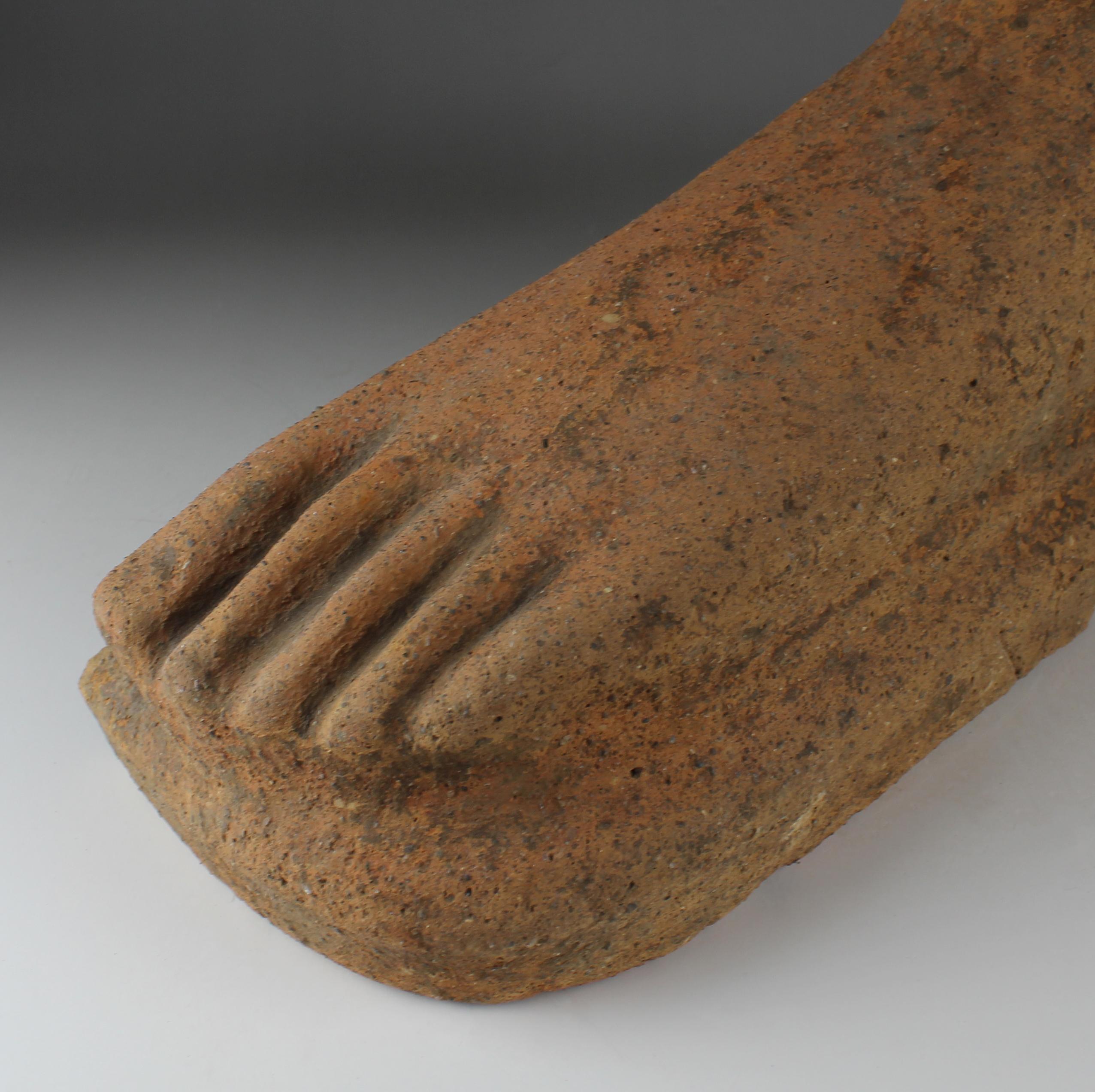 Etruscan anatomical votive model of a foot 2