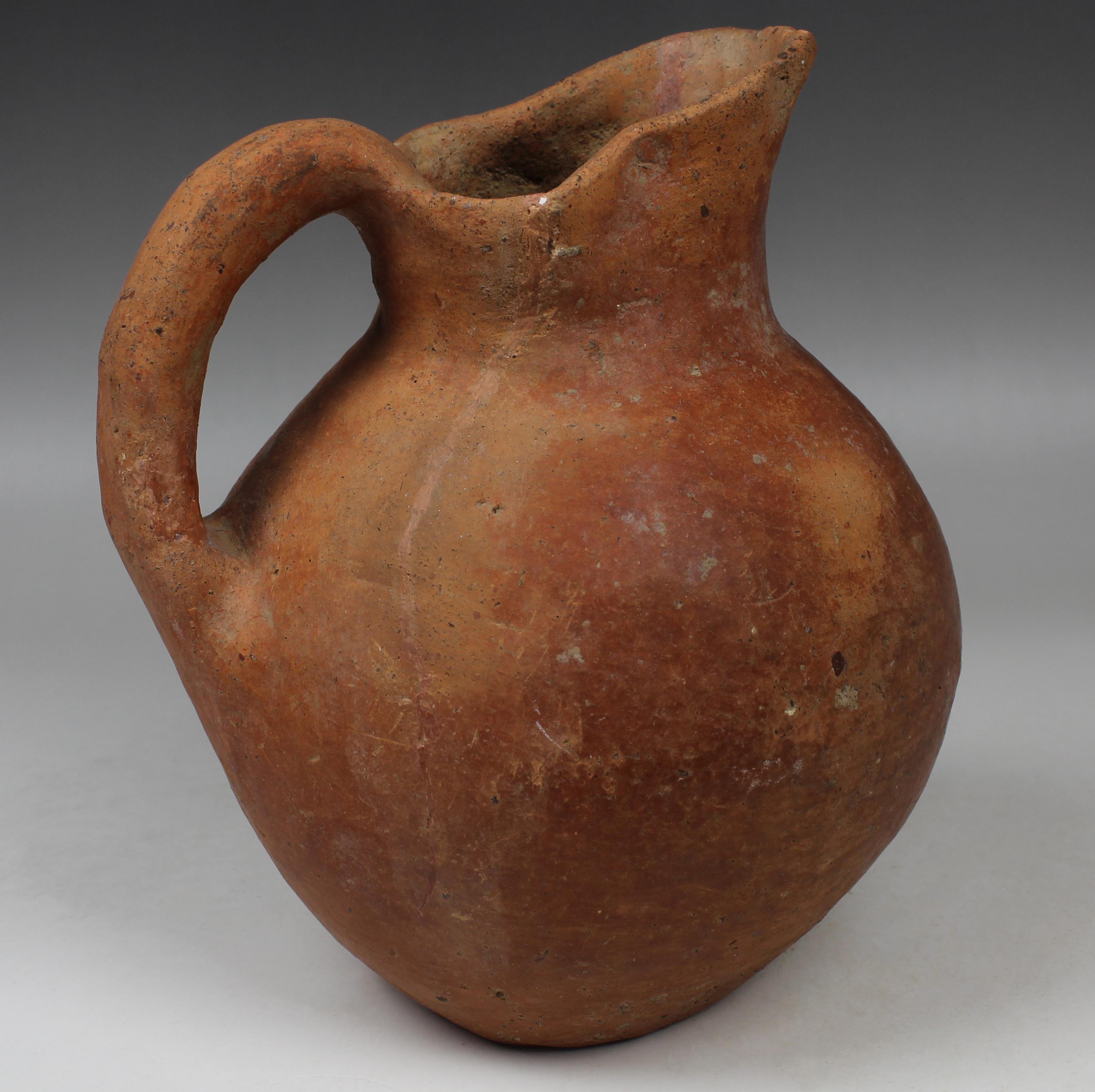Prehistoric Etruscan beaked jug
