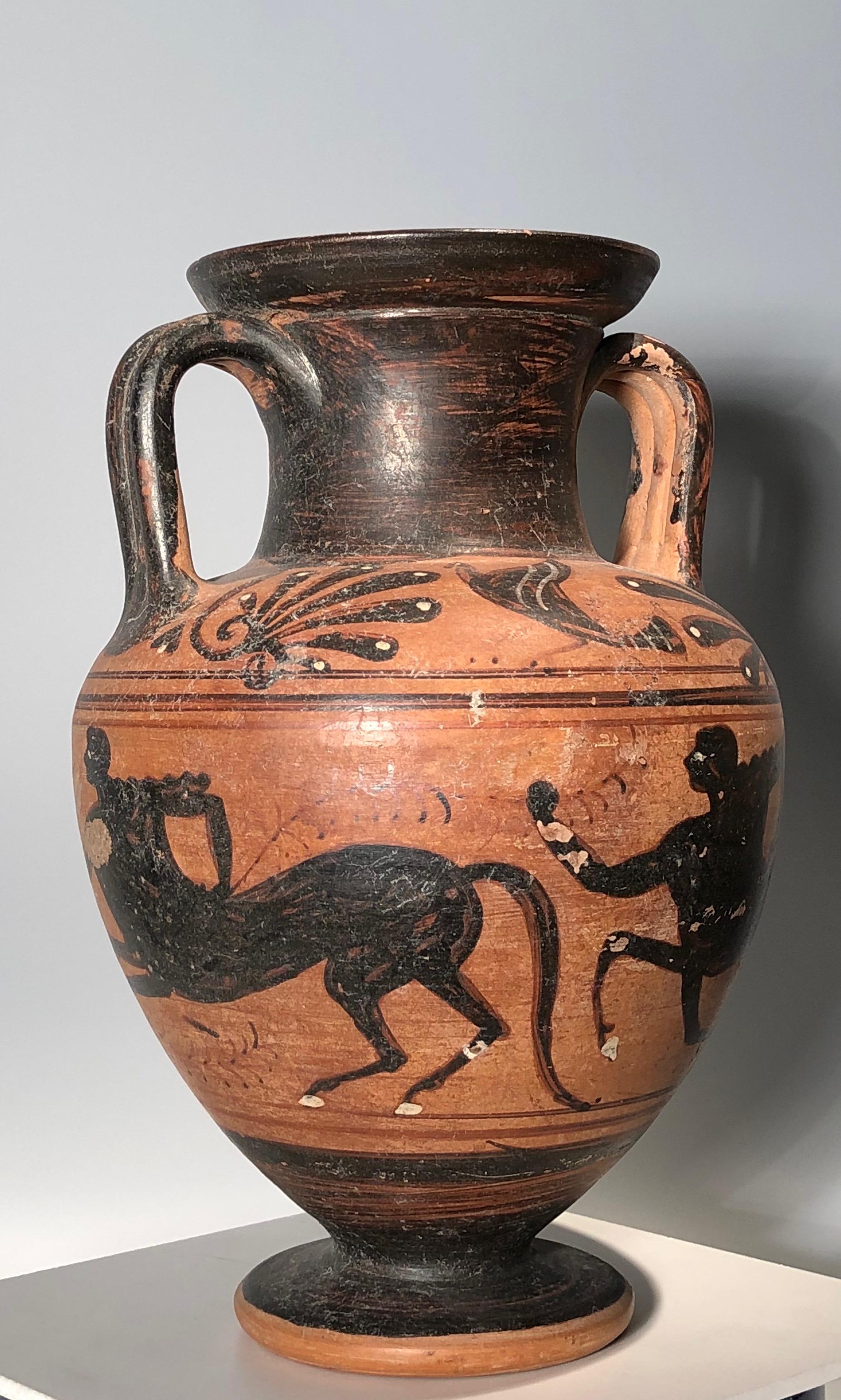 an etruscan amphora