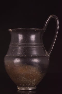 Etruscan Bucchero Ware Olpe