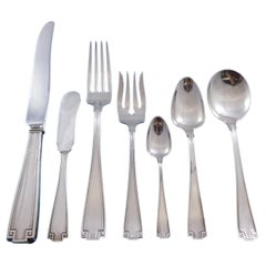 Etruscan by Gorham Sterling Silver Flatware Set for 12 Service 84 Pieces Dinner