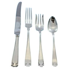 Etruscan by Gorham Set di posate in argento sterling per 8 persone 32 pezzi