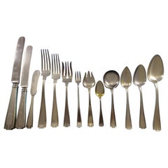 Etruscan by Gorham Sterling Silver Flatware Set of 12 Service Fitted Chest 198pc
