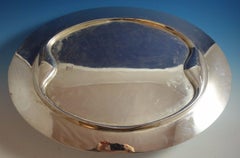 Etruscan by Gorham Sterling Silver Meat Platter with Wells #A9862