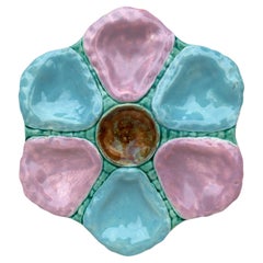 Burriera etrusca a foglie di maiolica, 1890 circa