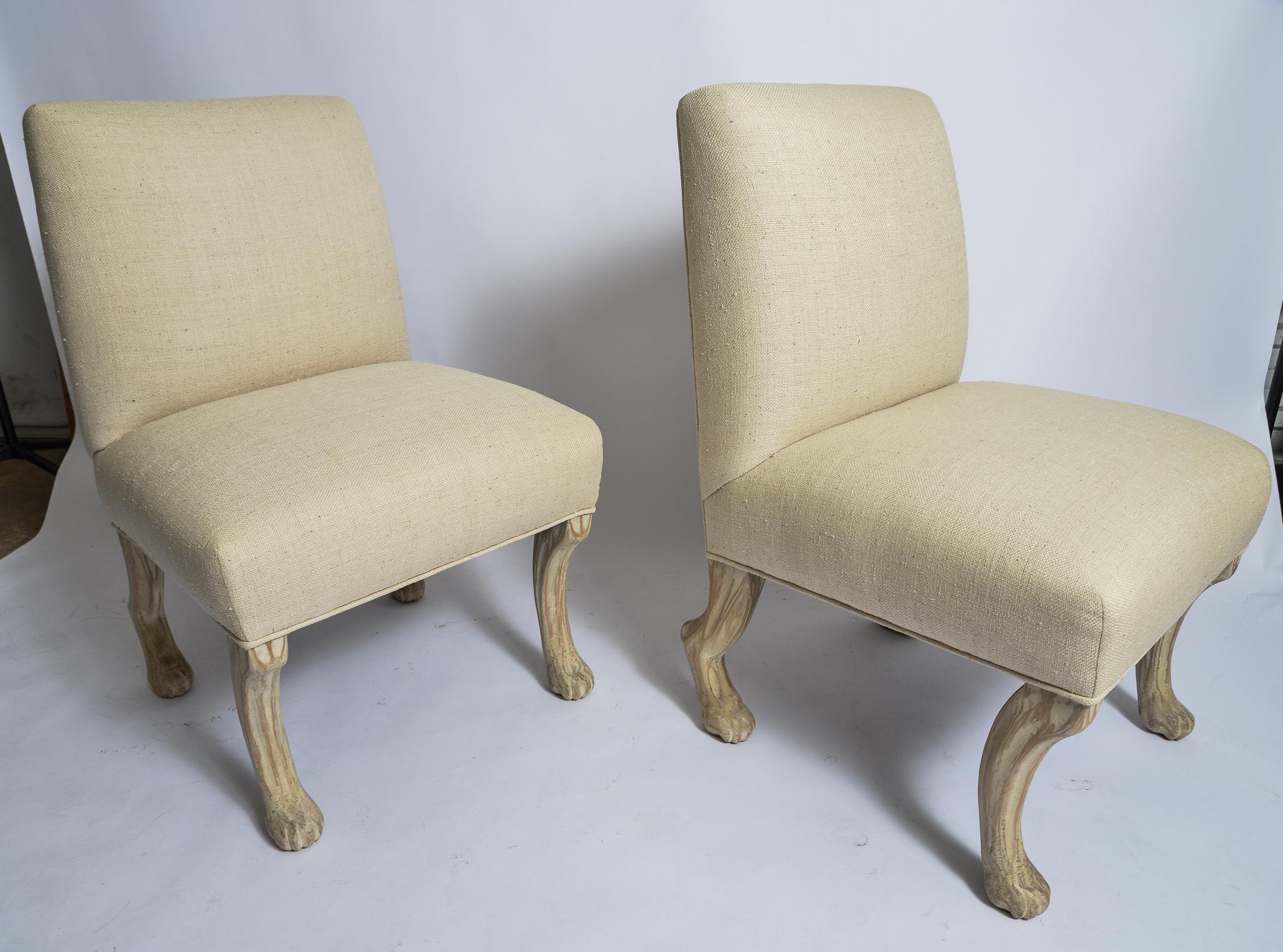 American Etruscan Pull-up Chairs after John Dickinson