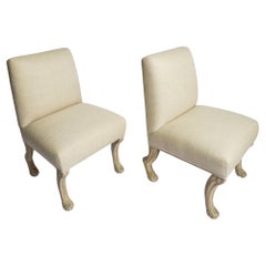 Vintage Etruscan Pull-up Chairs after John Dickinson