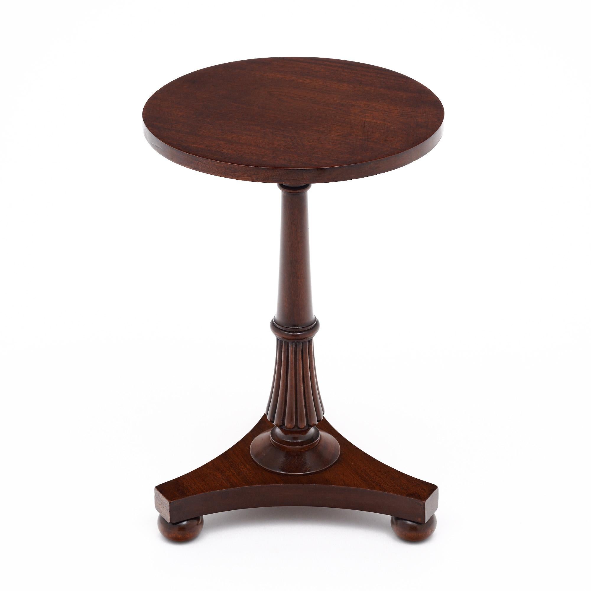 Mahogany Etruscan Style French Side Tables
