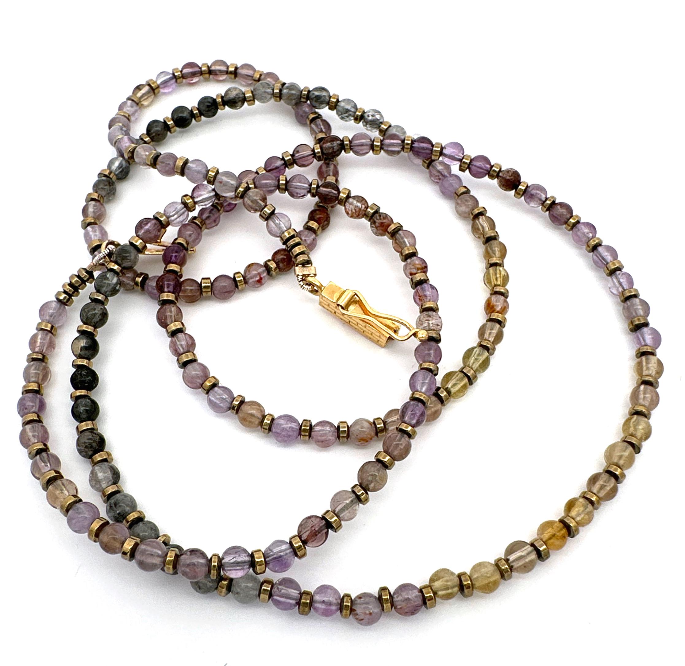 Etruscan-Style Lantern Fob Charm Circa 1960, in 18 Karat Yellow Gold w Amethysts For Sale 6