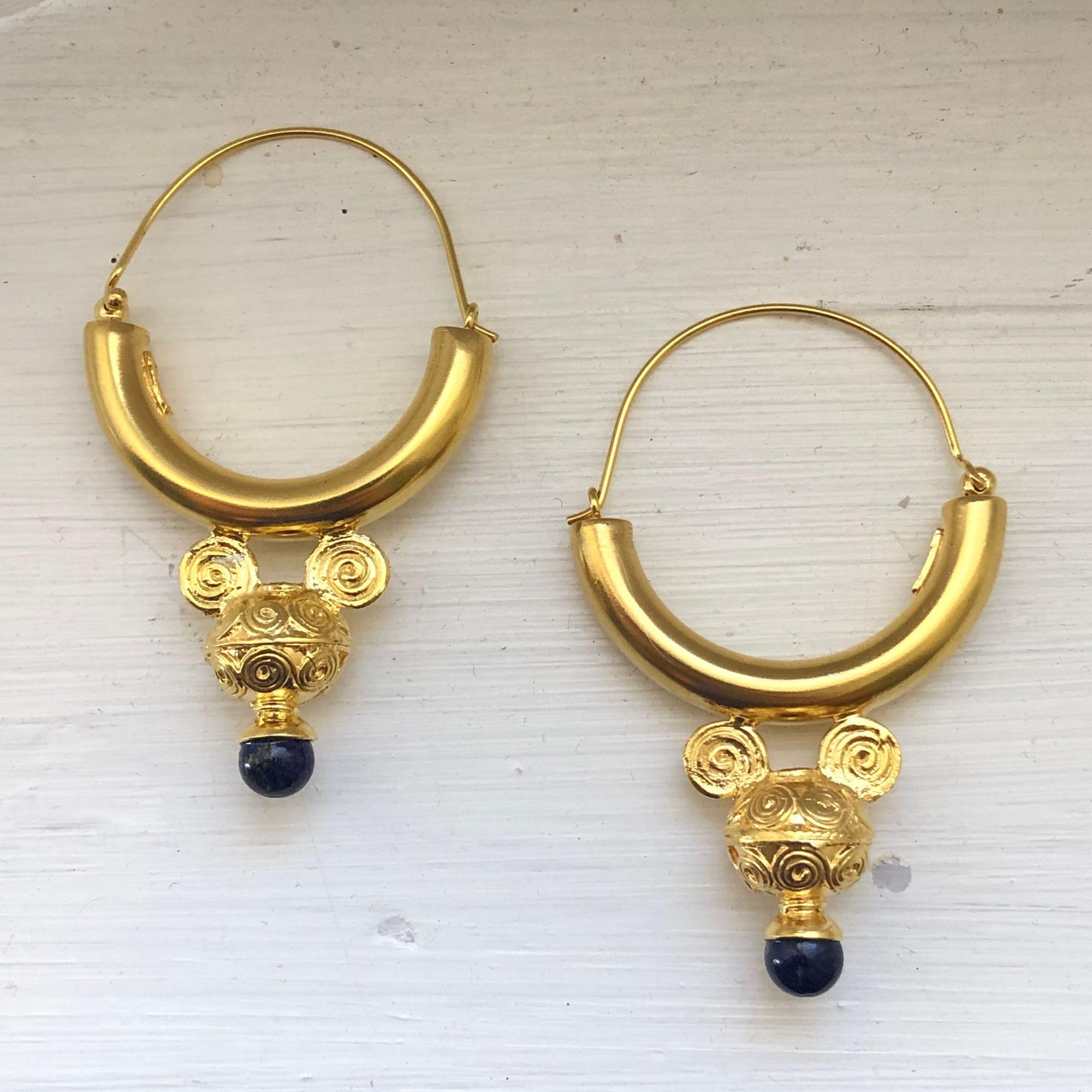 creole style earrings