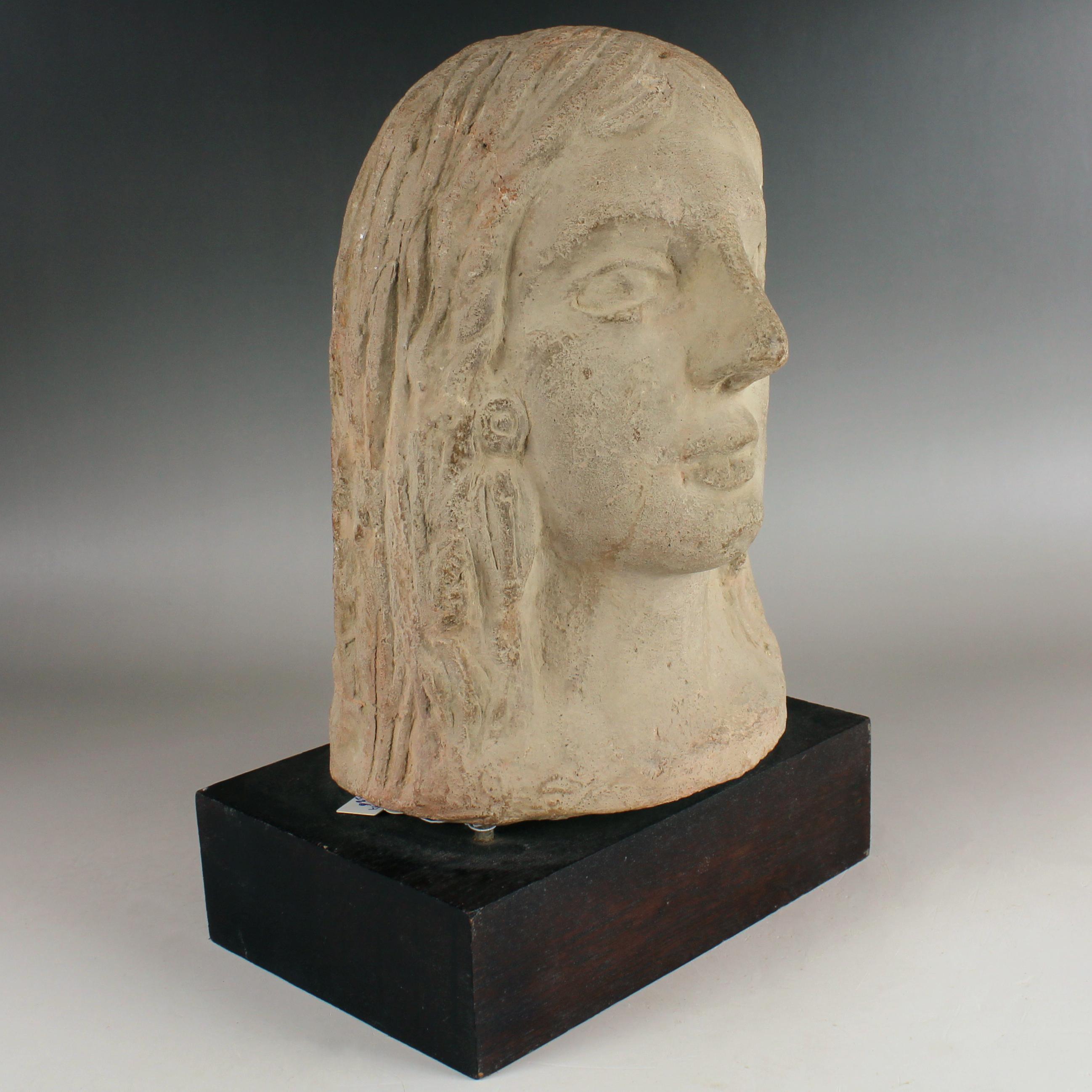 18th Century and Earlier Etruscan votive head