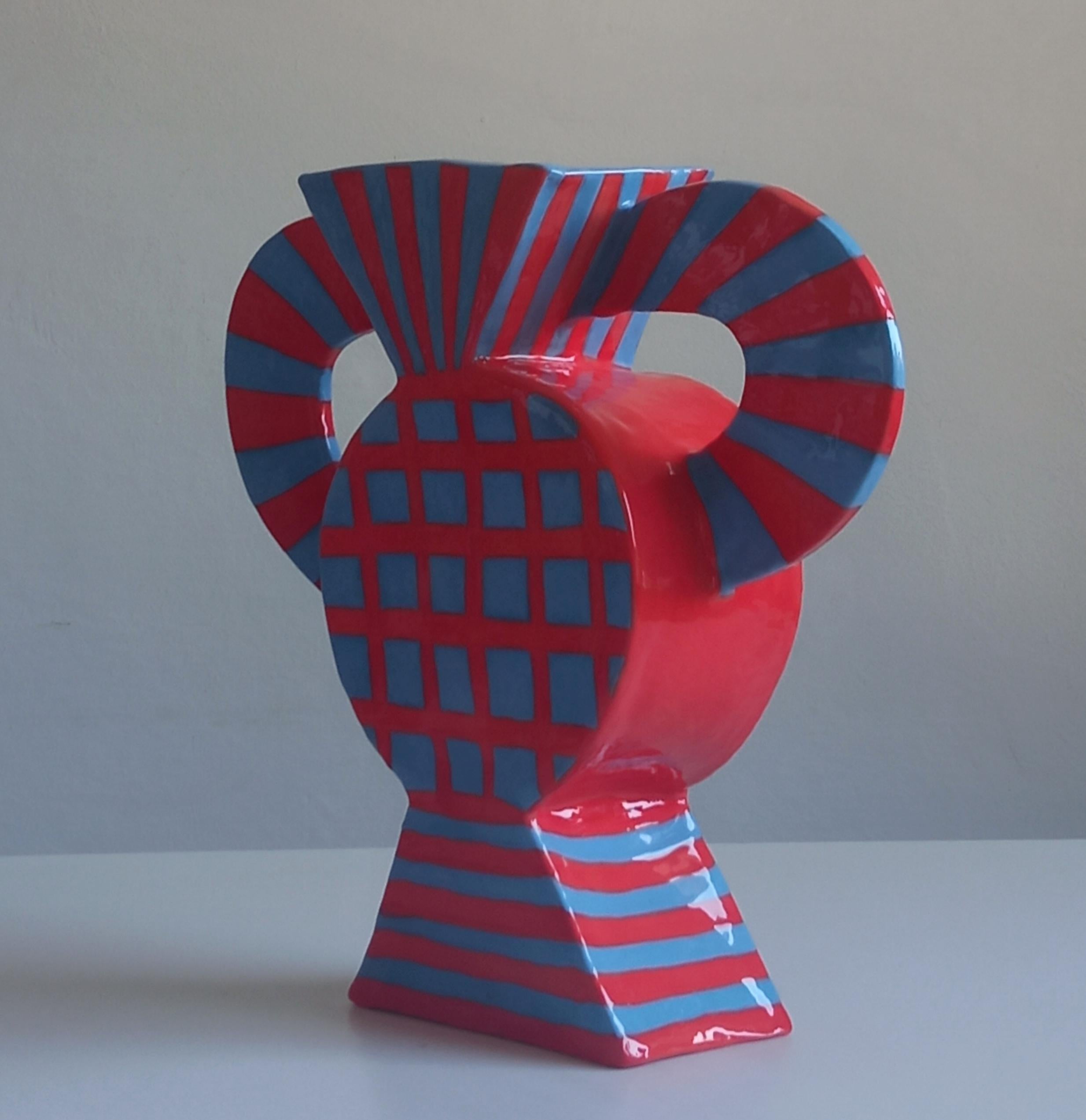 ETRUSCO 1 - Jarrón de terracota - Siglo XXI - por Chiara Berta Artista Italian en venta
