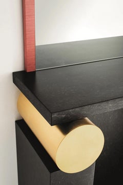 Etrusco Entry Cabinet with Mirror by Ettore Sottsass for Glas Italia