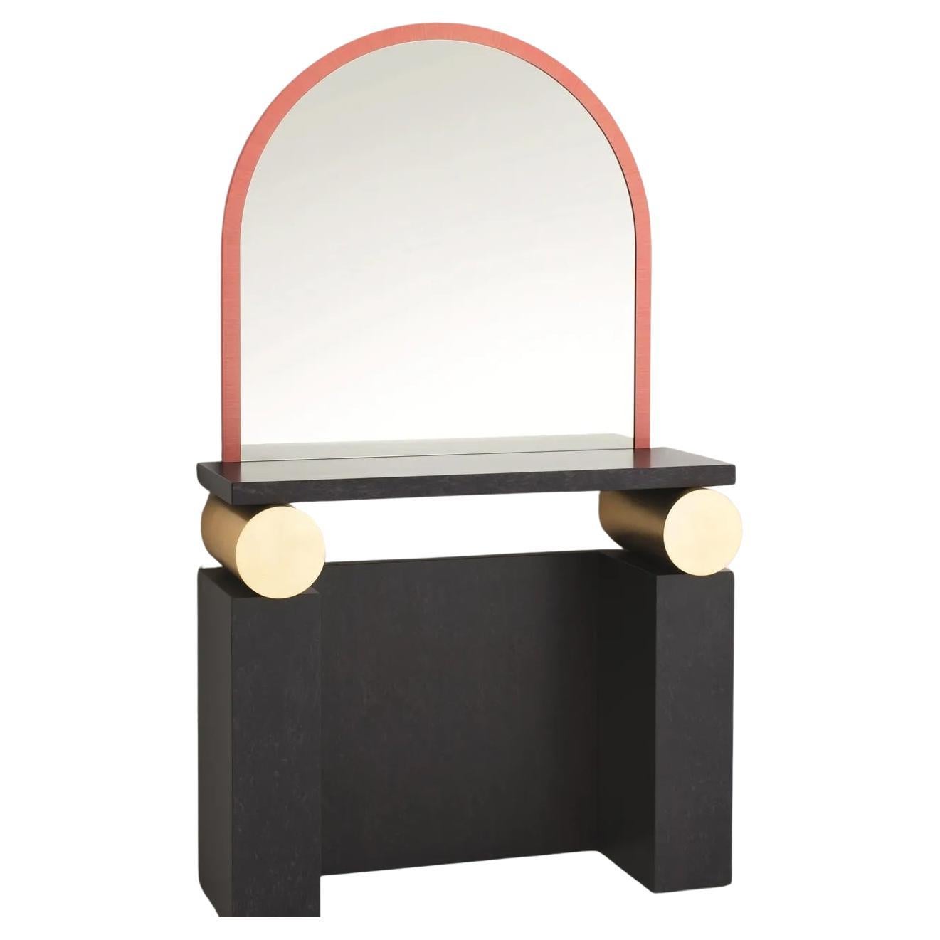 Etrusco Entry Cabinet with Mirror by Ettore Sottsass for Glas Italia For Sale