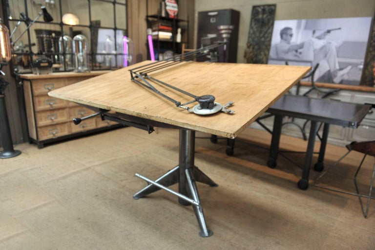 Ets Sautereau Paris System Architectâ€™s Drafting Table or