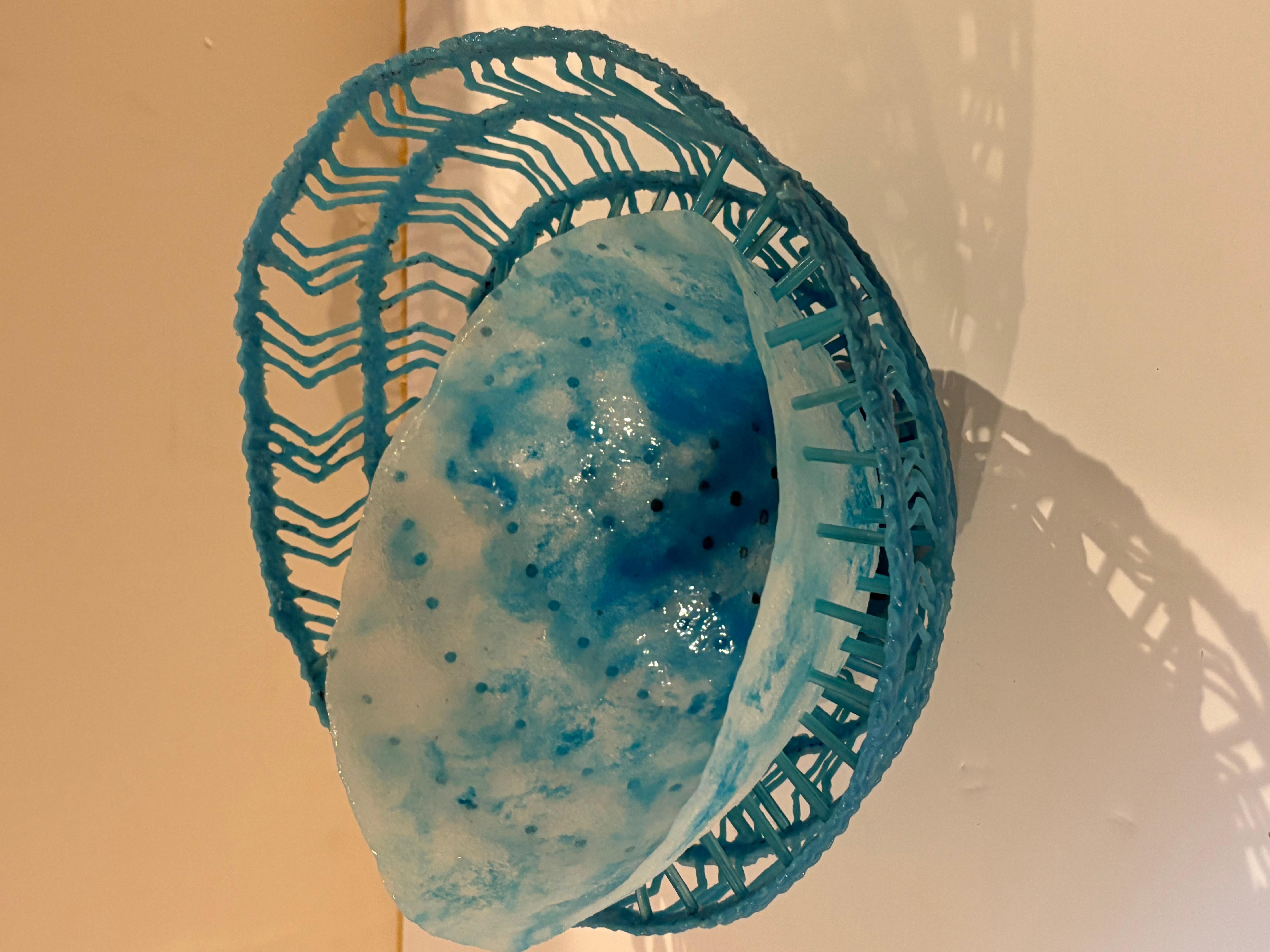 Ciotola in vetro artistico By Design Modern di Etsuko Nishi. In ottima forma, misura 11x7
