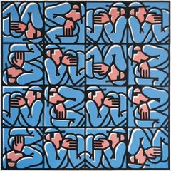 Pintura acrílica sobre lienzo del destacado artista urbano "Marco - 43"