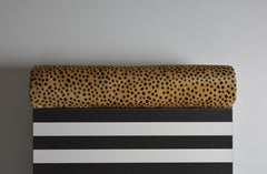 Ettore armchair, lim ed. 25pcs, memphis ode, black white animalier. Studio Greca