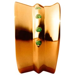 Ettore Emerald Stone Gold size 51