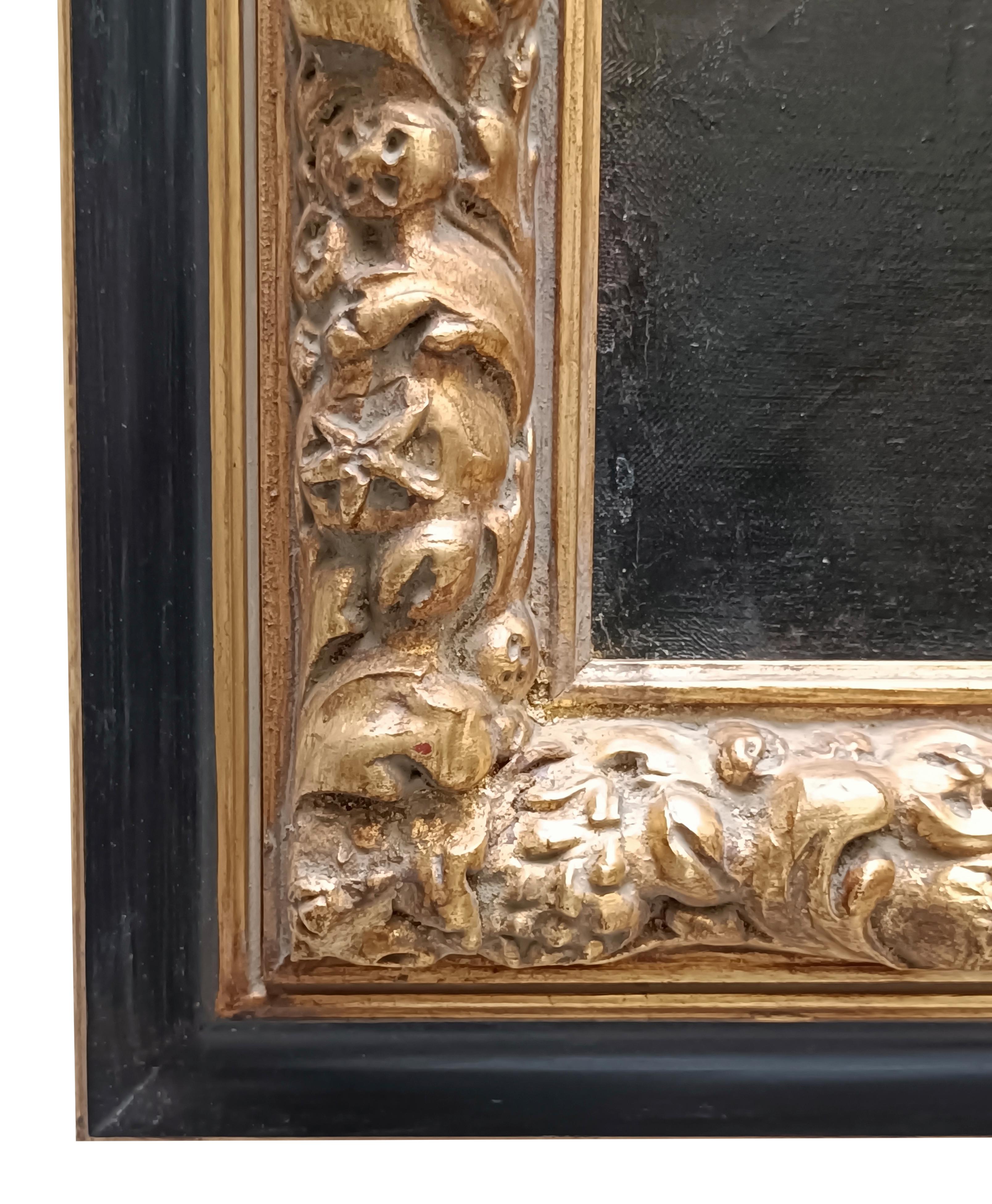 NAPLES - École Posillipo - Peinture de paysage italienne à l'huile sur toile en vente 13