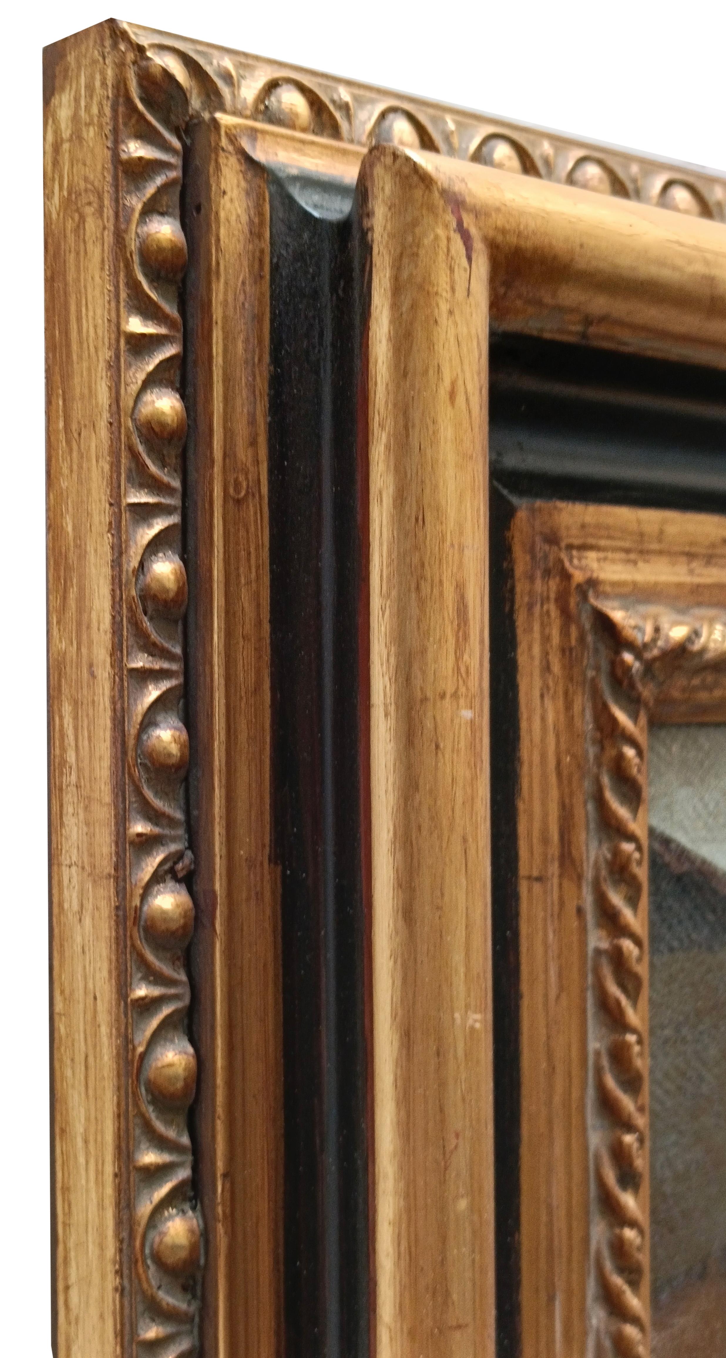 Rom ROME - Italienische Schule - Landschaft Öl auf Leinwand Gemälde im Angebot 9