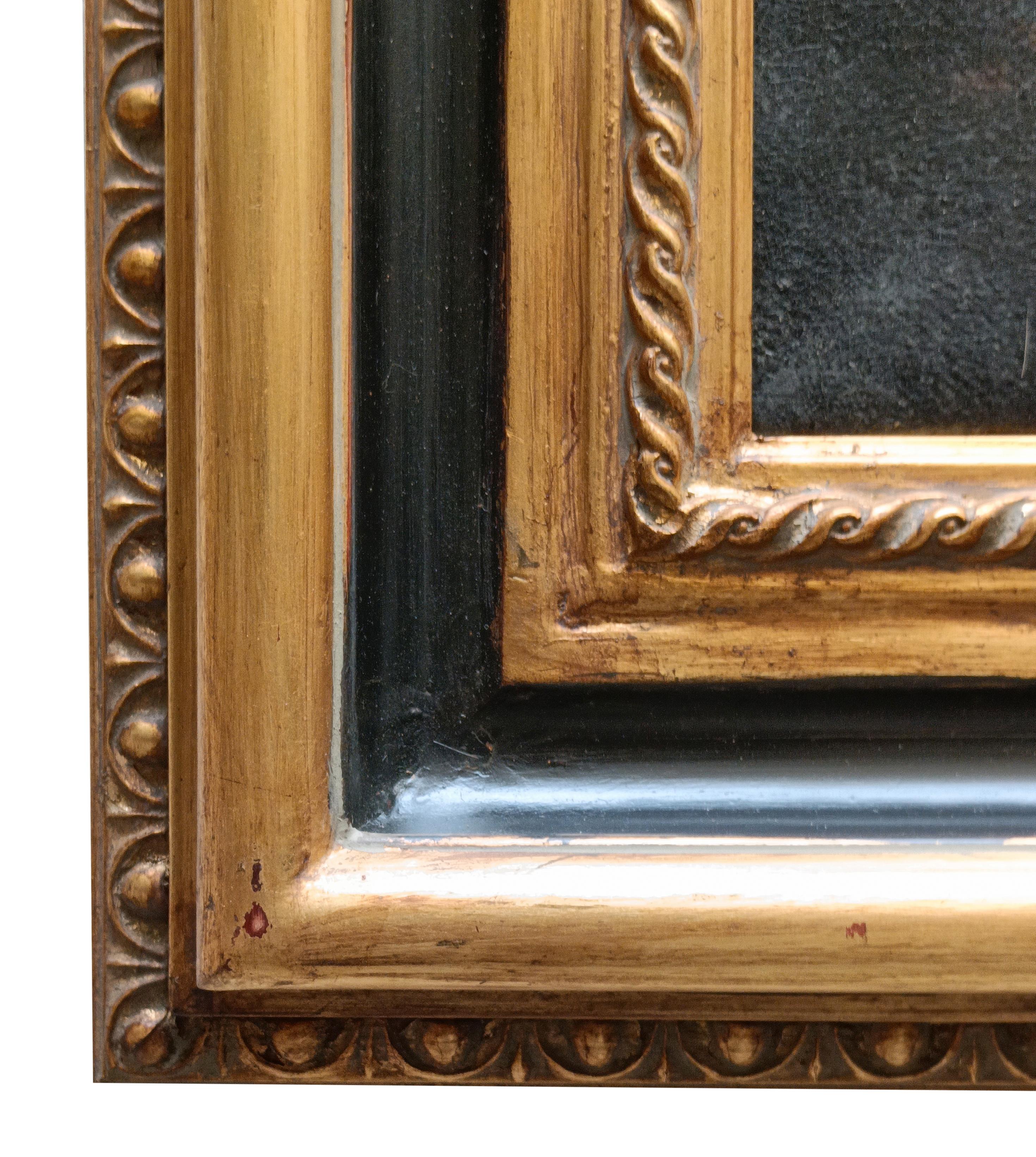 Rom ROME - Italienische Schule - Landschaft Öl auf Leinwand Gemälde im Angebot 10